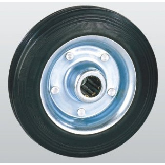Колеса SNB із чорної гуми з роликовим підшипником 125 мм (10-125х35-R) - Інтернет-магазин спільних покупок ToGether