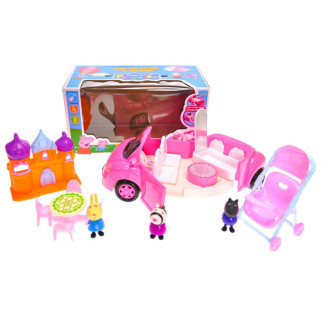 Машина з героями "Свинка Пеппа" YM11-813 музична зі світлом - Інтернет-магазин спільних покупок ToGether
