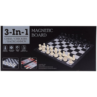 Магнітні шахи 3 в 1 20160 нарди, шахи, шашки - Інтернет-магазин спільних покупок ToGether