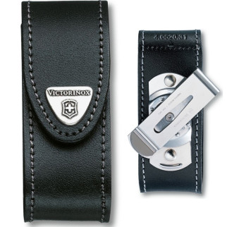 Чохол Victorinox з поворотною кліпсою для ножів 84-91 мм 2-4 шари Чорний (4.0520.31) - Інтернет-магазин спільних покупок ToGether
