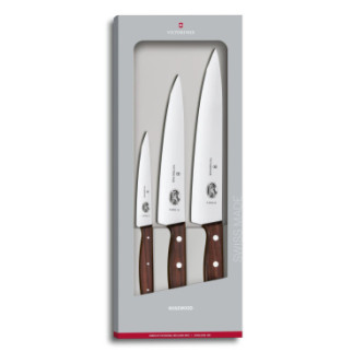 Кухонний набір ножів Victorinox Wood Carving Set 3 ножа дерево (5.1050.3G) - Інтернет-магазин спільних покупок ToGether