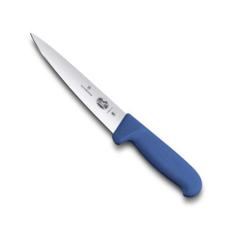 Кухонний ніж м'ясника Victorinox Fibrox Sticking 14 см Синій (5.5602.14) - Інтернет-магазин спільних покупок ToGether