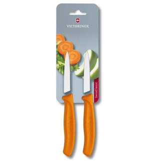 Набір кухонних овочевих ножів Victorinox Swiss Classic Paring 8 см 2 шт. - Інтернет-магазин спільних покупок ToGether