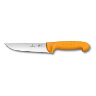 Кухонний ніж м'ясника Victorinox Swibo Butcher Wide 14 см Жовтий (5.8421.14) - Інтернет-магазин спільних покупок ToGether