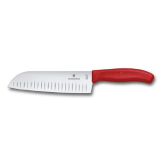 Кухонний ніж Victorinox Santoku 17 см Червоний (6.8521.17G) - Інтернет-магазин спільних покупок ToGether