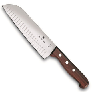 Кухонний ніж Victorinox Santoku 17 см Коричневий (6.8520.17G) - Інтернет-магазин спільних покупок ToGether