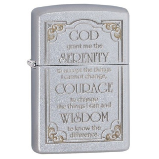 Запальничка Zippo SERENITY PRAYER (28458) - Інтернет-магазин спільних покупок ToGether