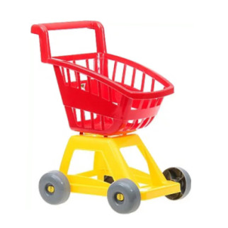 Ігровий набір Магазин візок з кошиком 693, 4 кольори  (Червоний) - Інтернет-магазин спільних покупок ToGether