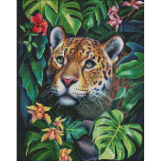 Алмазна мозаїка "У джунглях" Ідейка AMO7303 40х50 см - Інтернет-магазин спільних покупок ToGether