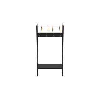 Вішалка для підлоги Ferrum-decor Треліс 12 180x90x38 см Сосна Кембра / Чорний (XK00276) - Інтернет-магазин спільних покупок ToGether