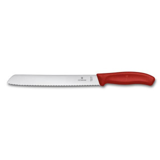 Кухонний ніж для хліба Victorinox SwissClassic Bread 210 мм Червоний (6.8631.21B) - Інтернет-магазин спільних покупок ToGether