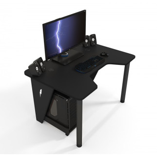 Геймерський ігровий стіл ZEUS IVAR-1200, чорний/чорний - Інтернет-магазин спільних покупок ToGether