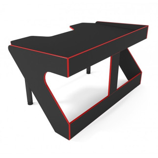 Геймерський ергономічний стіл ZEUS GEROY, чорно-червоний - Інтернет-магазин спільних покупок ToGether