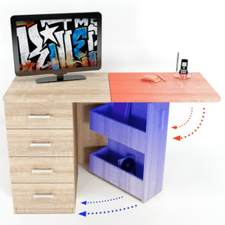 Стіл-трансформер для ноутбука Comfy Home Caliban - Інтернет-магазин спільних покупок ToGether
