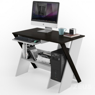 Комп'ютерний стіл Comfy Home Zhuk Венге/Білий - Інтернет-магазин спільних покупок ToGether