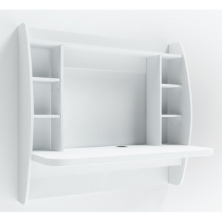 Комп'ютерний навісний стіл Comfy Home AirTable-I WT (білий) - Інтернет-магазин спільних покупок ToGether