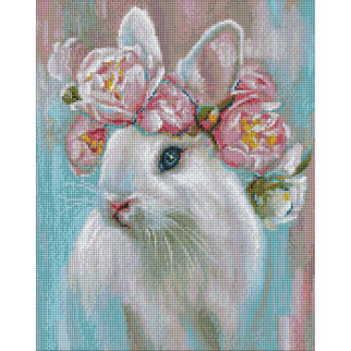 Алмазна мозаїка "Білосніжний кролик" AMO7531 40х50 см - Інтернет-магазин спільних покупок ToGether