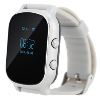 Дитячий Розумний Смарт Годинник Baby Smart Watch T58 Сріблястий (5066) - Інтернет-магазин спільних покупок ToGether
