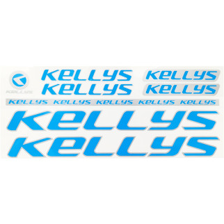 Наклейка Kellys на раму велосипеда Блакитний (NAK051) - Інтернет-магазин спільних покупок ToGether