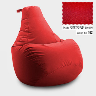 Безкаркасне крісло мішок груша Coolki XL 85x105 Червоний (Оксфорд 600D PU) - Інтернет-магазин спільних покупок ToGether