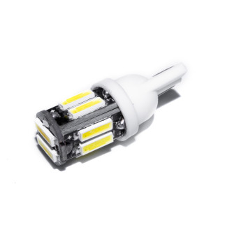 Світлодіодна лампа AllLight T10 10 діодів 7014 W2,1x9,5d 12V WHITE - Інтернет-магазин спільних покупок ToGether
