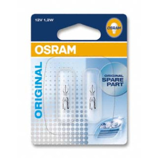 Автолампа ук. OSRAM 2721-02B W1,2W 12V W2x4.6D 10X2 Blister - Інтернет-магазин спільних покупок ToGether