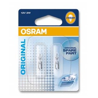 Автолампа ук. OSRAM 2722-02B W2W 12V W2x4.6D 10X2 Blister - Інтернет-магазин спільних покупок ToGether