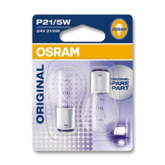 Автолампа ук. OSRAM 7511-02B P21W 24V BA15s 2X10 Blister - Інтернет-магазин спільних покупок ToGether