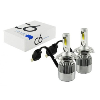 Комплект LED ламп C6 HeadLight H4 12v COB - Інтернет-магазин спільних покупок ToGether