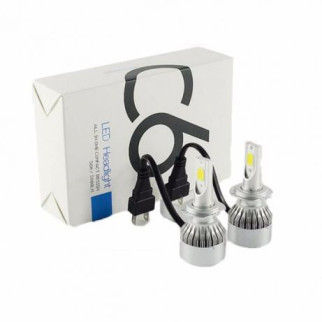 Комплект LED ламп C6 HeadLight H7 12v COB - Інтернет-магазин спільних покупок ToGether