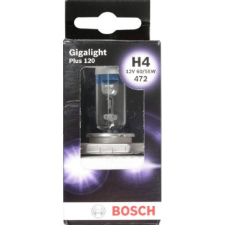 Автолампа BOSCH Gigalight Plus120 H4 60/55W 12V P43t (1987301160) 1шт./бокс - Інтернет-магазин спільних покупок ToGether