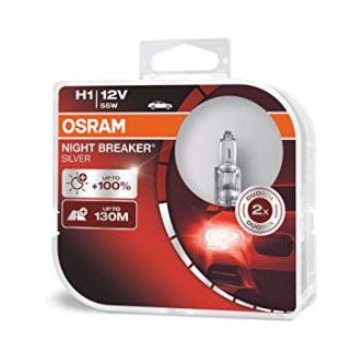 Автолампа OSRAM 64150NBS Night Breaker Silver +100 H1 55W 12V P14.5S 10X2 HardDuopet - Інтернет-магазин спільних покупок ToGether