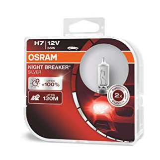 Автолампа OSRAM 64210NBS Night Breaker Silver +100 H7 55W 12V PX26d 10X2 HardDuopet - Інтернет-магазин спільних покупок ToGether