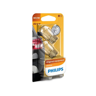 Автолампа ук. PHILIPS 12066 W21/5W 12V 21/5W W3X16q 2 штуки на блістері - Інтернет-магазин спільних покупок ToGether