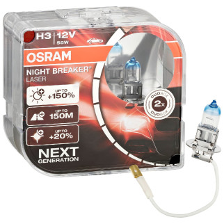 Автолампа OSRAM 64151NL H3 Night Breaker LASER NG +150% 55W 12V Pk22s HardDuopet - Інтернет-магазин спільних покупок ToGether
