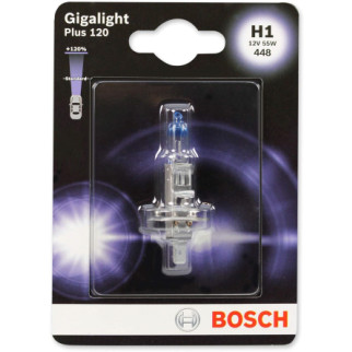 Автолампа BOSCH Gigalight Plus 120% H1 55W 12V P14.5S 1шт/блістер (1987301108) - Інтернет-магазин спільних покупок ToGether