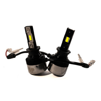 Комплект LED ламп HeadLight FocusV H3 (Pk22s) 40W 12V з активним охолодженням - Інтернет-магазин спільних покупок ToGether