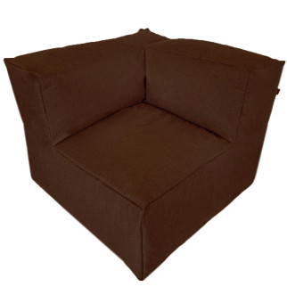 Безкаркасний модульний диван Блек Кутовий Tia-Sport (sm-0704-6) коричневий - Інтернет-магазин спільних покупок ToGether