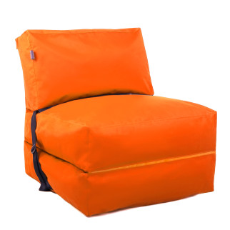 Безкаркасне крісло розкладачка Tia-Sport 180х70 см оранжевий (sm-0666-2) - Інтернет-магазин спільних покупок ToGether