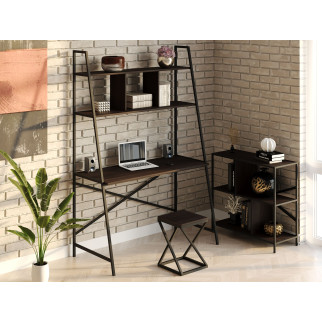Комп'ютерний стіл Rimos чорний Mercury 1000х750х600 мм Венге (Z-45_BL_V) - Інтернет-магазин спільних покупок ToGether