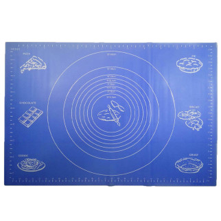 Силіконовий килимок Ytech 65 х 45 см синій для розкочування тіста - Інтернет-магазин спільних покупок ToGether