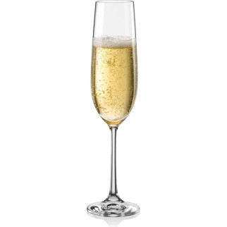 Набір бокалів Bohemia Viola 190 мл для шампанського 6 шт 40729 190 BOH - Інтернет-магазин спільних покупок ToGether