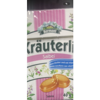 Корисні смоктальні цукерки БЕЗ ЦУКРУ льодяники Bermont Kräuterli на 27 травах 40 грам - Інтернет-магазин спільних покупок ToGether