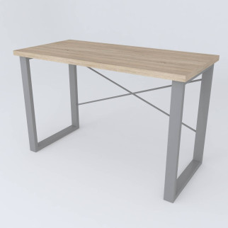 Письмовий стіл Ferrum-decor Драйв 750x1200x600 Сірий метал ДСП Дуб Сонома 32 мм (DRA158) - Інтернет-магазин спільних покупок ToGether