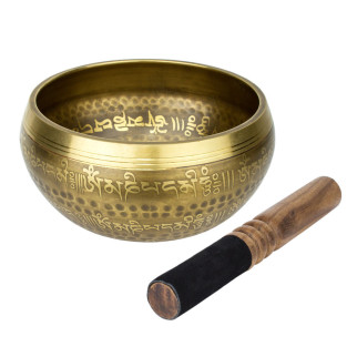 Тибетська співаюча чаша Singing bronze 15,5/15,5/8 см Бронзовий (26593) - Інтернет-магазин спільних покупок ToGether