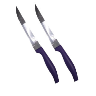 Набір 2 універсальних кухонних ножів Grakila 14 см Kamille KM-5312 фіолетовий - Інтернет-магазин спільних покупок ToGether