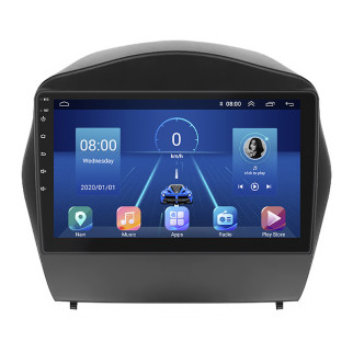Штатна магнітола Lesko для Hyundai ix35 I 2010-2013 екран 9" 4/32Gb/ 4G/ Wi-Fi/ CarPlay Premium Хюндай - Інтернет-магазин спільних покупок ToGether
