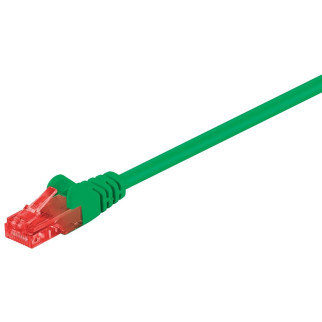 Патч-корд неекранований Goobay RJ45 UTP6 15.0m patch AWG24 D=5.8mm Gold Protect зелений (75.06.8450) - Інтернет-магазин спільних покупок ToGether