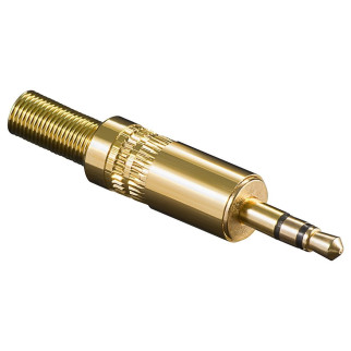 Штекер Delock FreeEnd-Jack 3.5mm 3pin /M конектор під пайку StereoGold золотистий (70.06.5530) - Інтернет-магазин спільних покупок ToGether