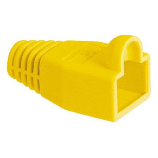 Ковпачок Lucom FreeEnd-RJ45 UTP5e (ковпачок) ізолюючий 6.4mm з вушком жовтий (25.02.5149) - Інтернет-магазин спільних покупок ToGether